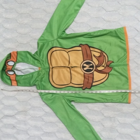 New Nickelodeon Teenage Mutant Ninja Turtle Hoodie Jacket Size 12 Youth - Picture 6 of 9
